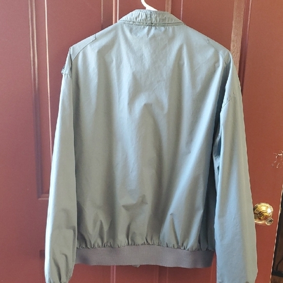 Members Only Iconic Racer Light Green Vintage Jacket 70's- 80's - Picture 9 of 9